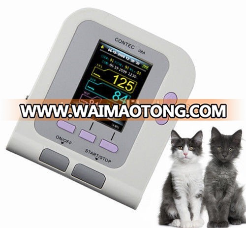 CONTEC08A Digital Veterinary Blood Pressure Monitor, Home & Pet Hospital Use Electronic Sphygmomanometer, BP Monitor for Vet